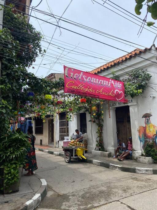 Apartamento En Getsemani Cartagena Buitenkant foto