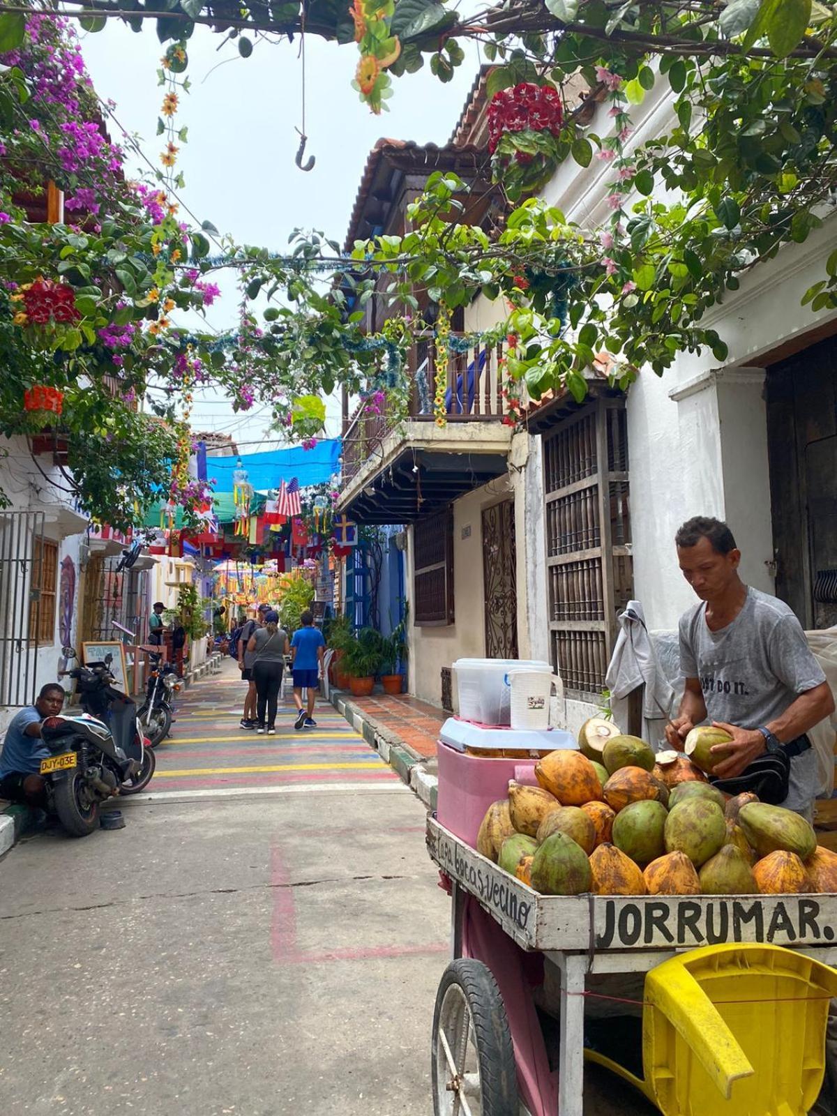 Apartamento En Getsemani Cartagena Buitenkant foto